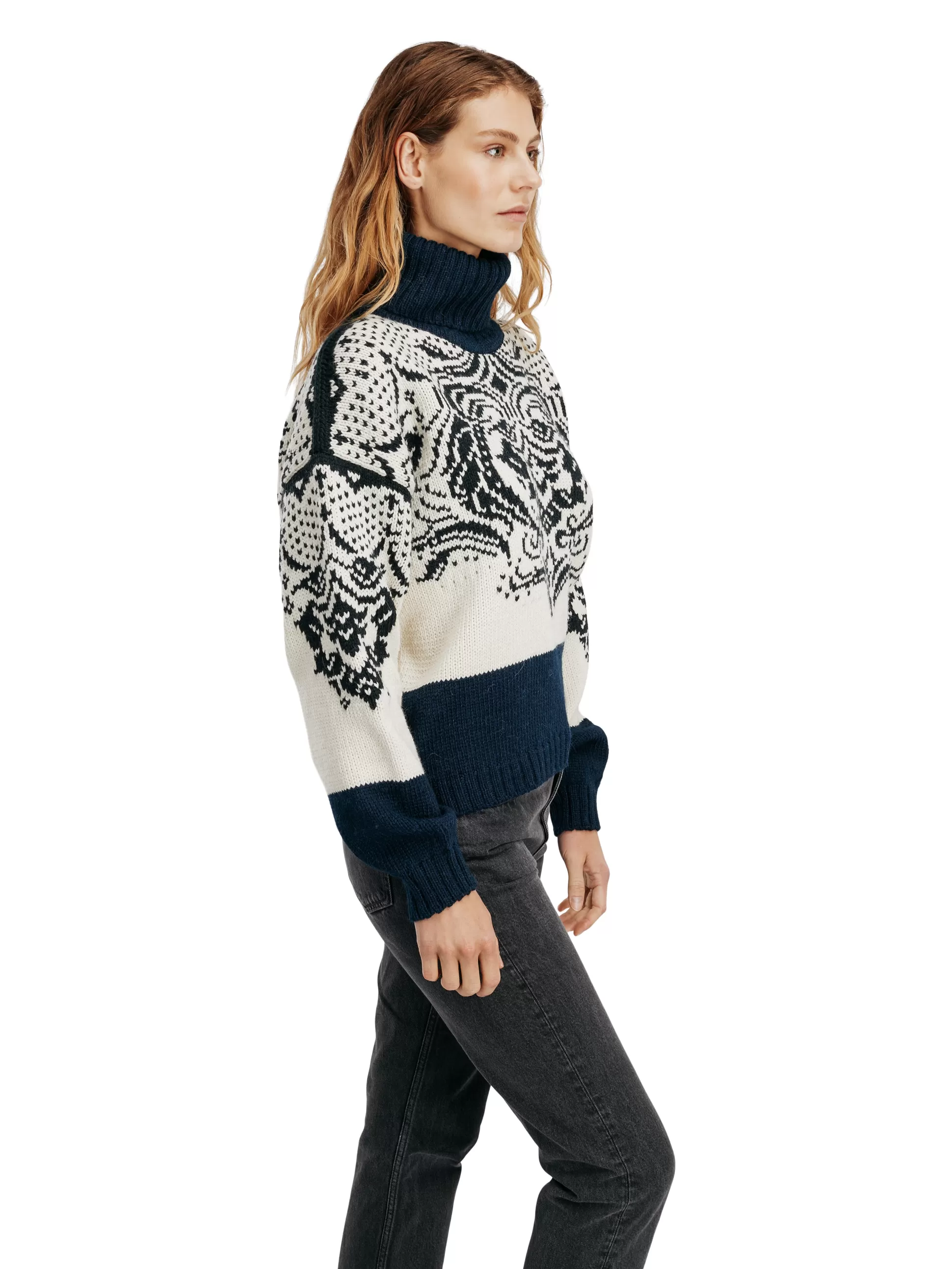 blomdalen_womens_sweater_2.webp Dale of Norway Blomdalen Women's Sweater Offwhite Black Navy Discount