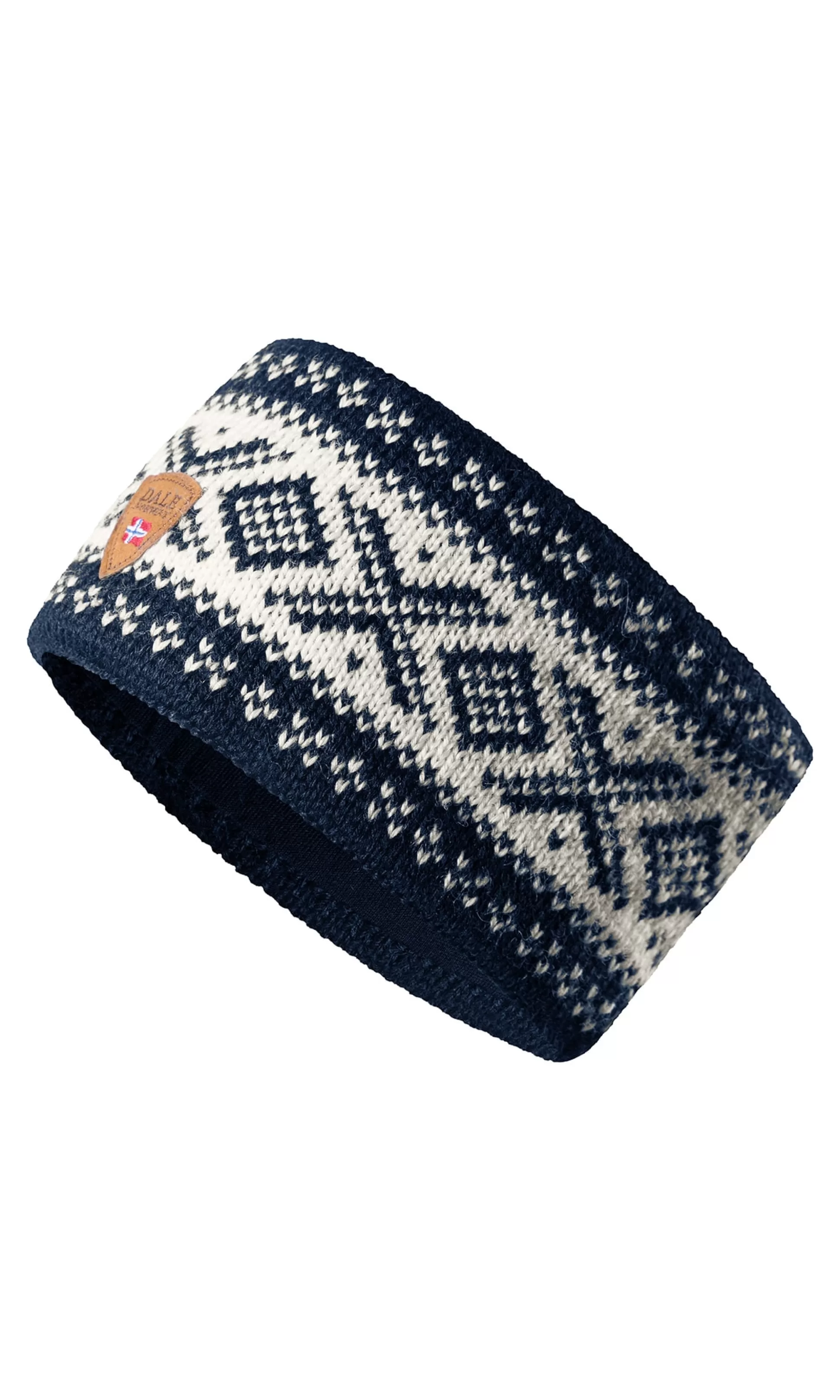 Dale of Norway Cortina 1956 Headband - Norwegian Wool Navy White Cheap