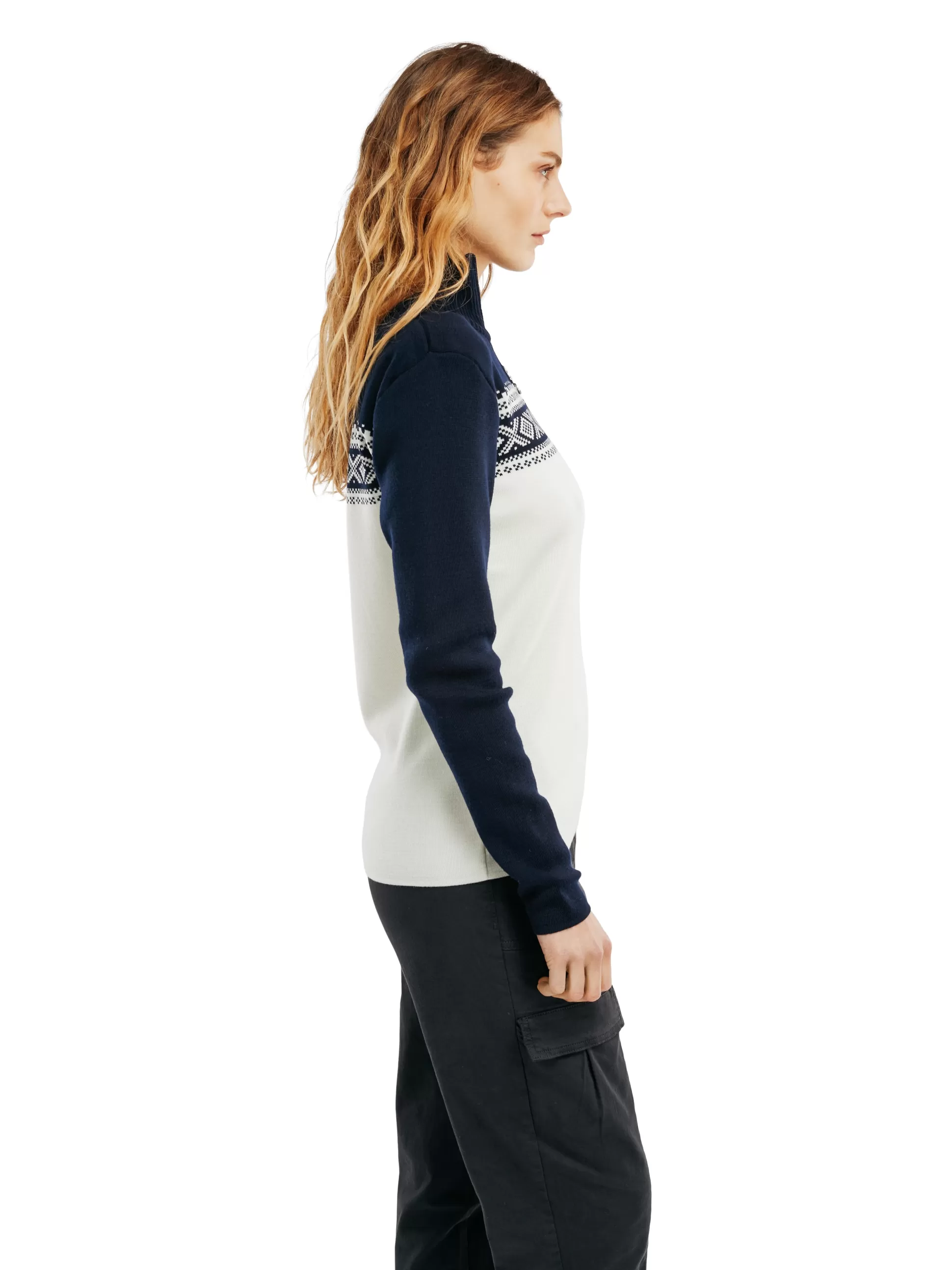 Dale of Norway Dalestolen Women's Merino Wool Sweater Marine Hot