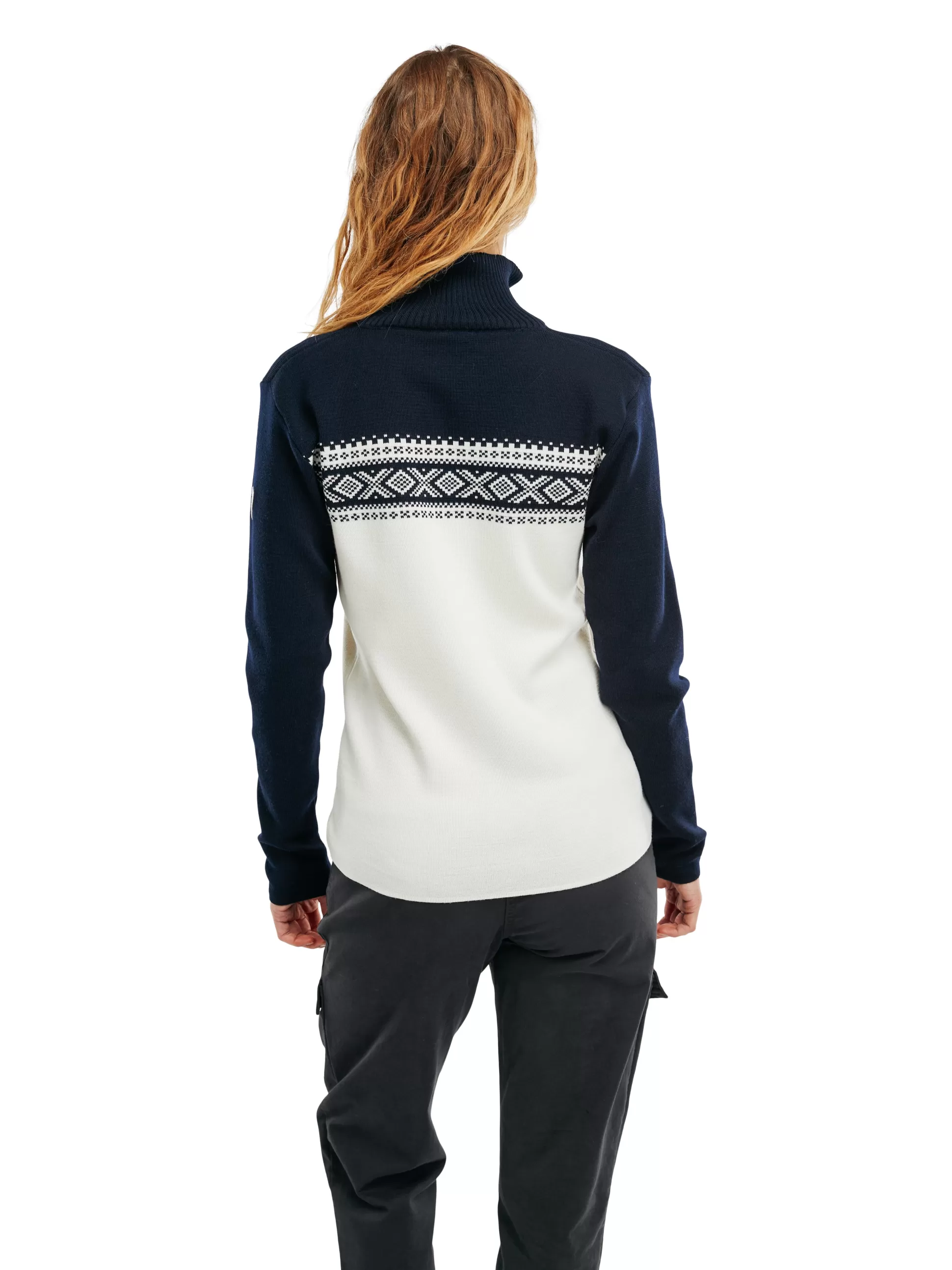 dalestolen_womens_merino_wool_sweater_2.webp Dale of Norway Dalestolen Women's Merino Wool Sweater Marine Hot