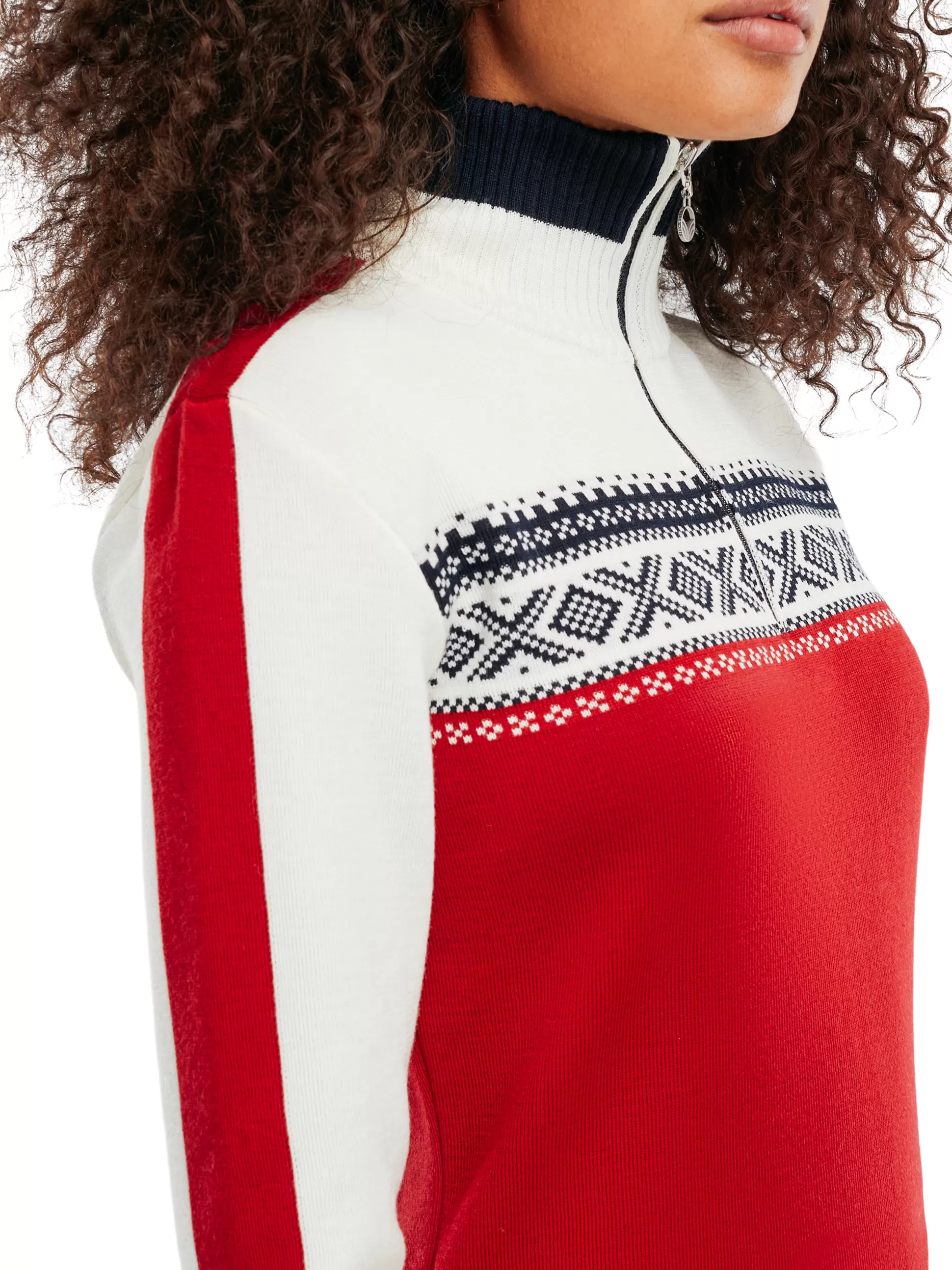 dystingen_womens_merino_wool_sweater_3.webp Dale of Norway Dystingen Women's Merino Wool Sweater Raspberry Hot