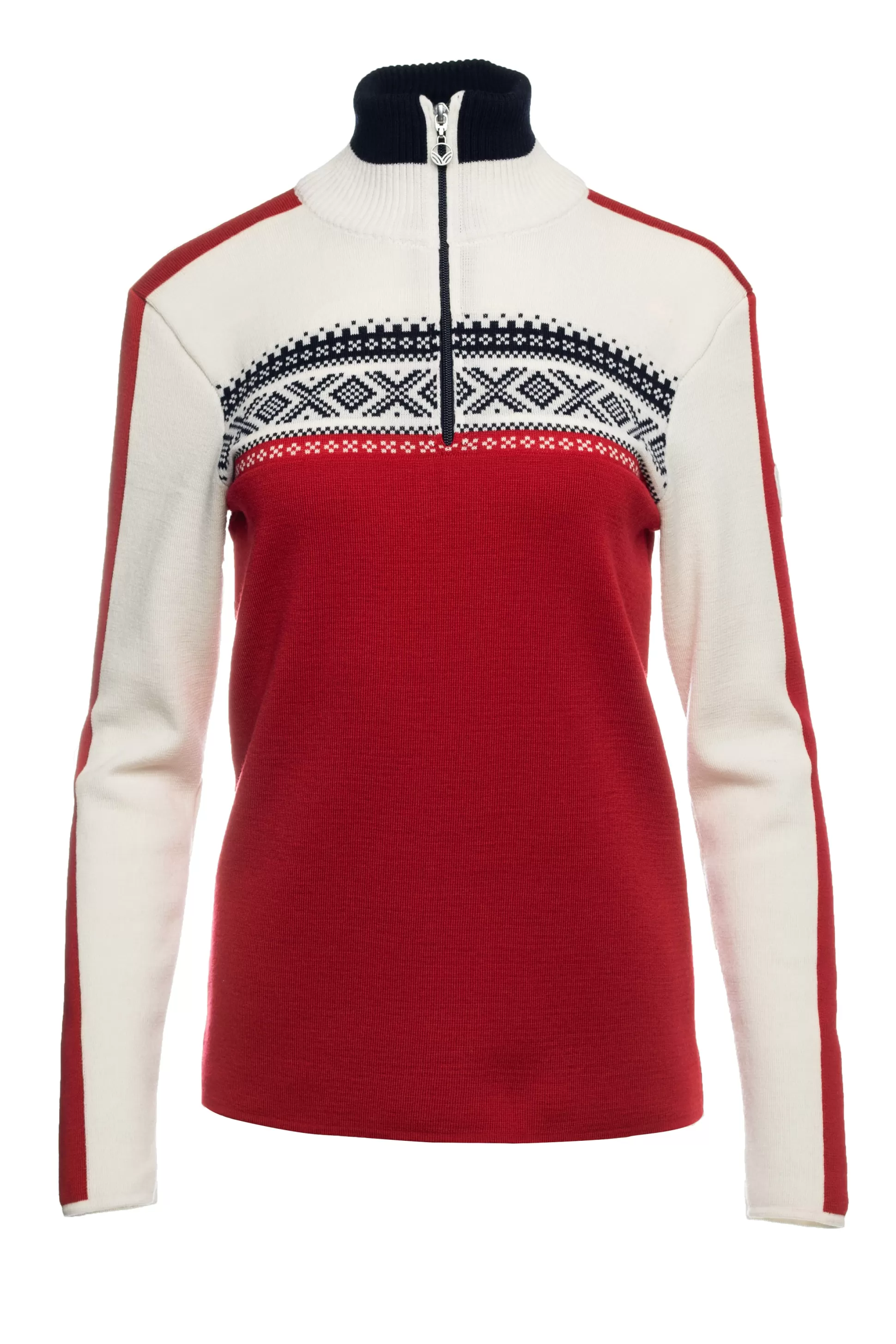 dystingen_womens_merino_wool_sweater_5.webp Dale of Norway Dystingen Women's Merino Wool Sweater Raspberry Hot