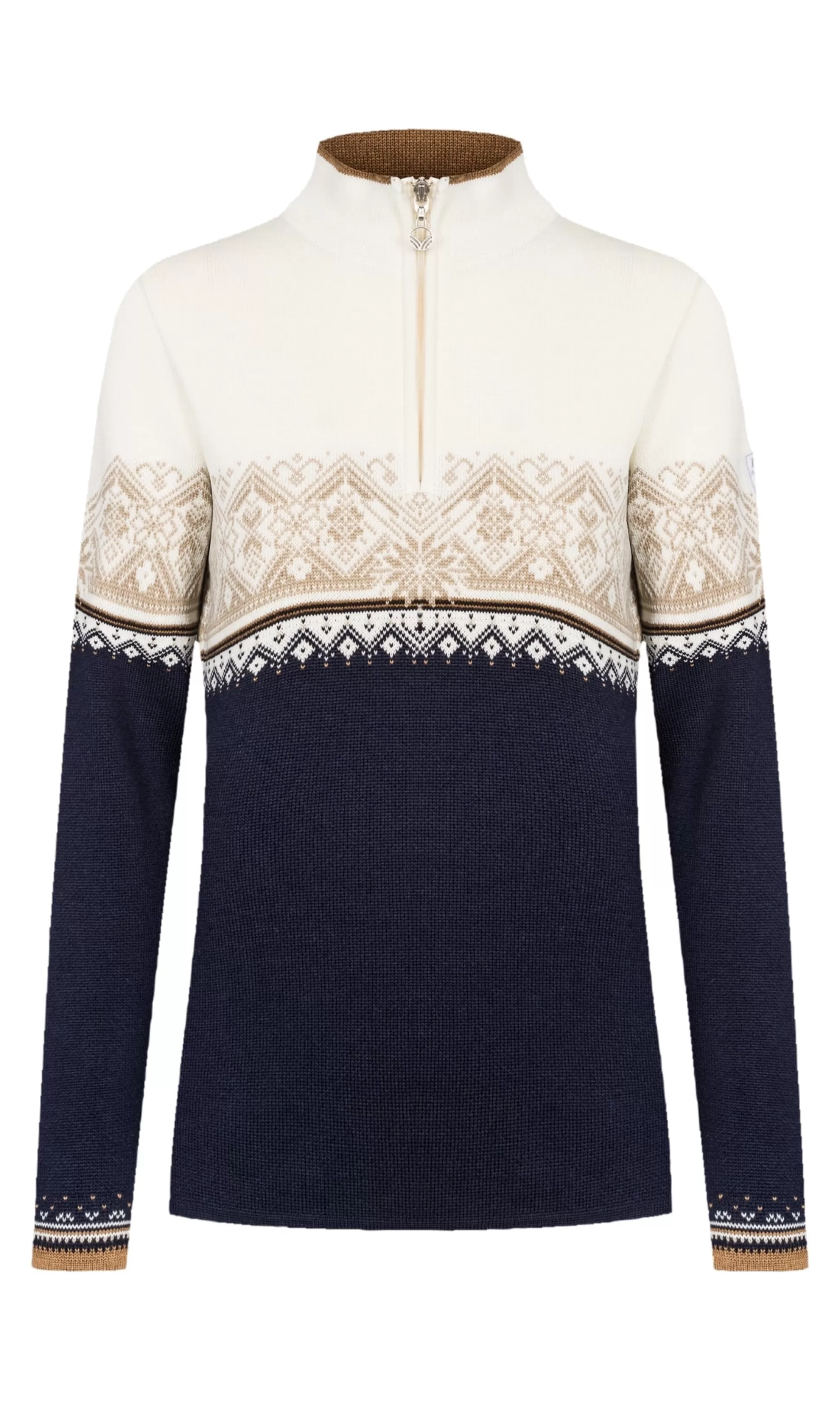moritz_womens_sweater__merino_wool_4.webp Dale of Norway Moritz Women's Sweater - Merino Wool Navy Bronze Beige Offwhite Sale