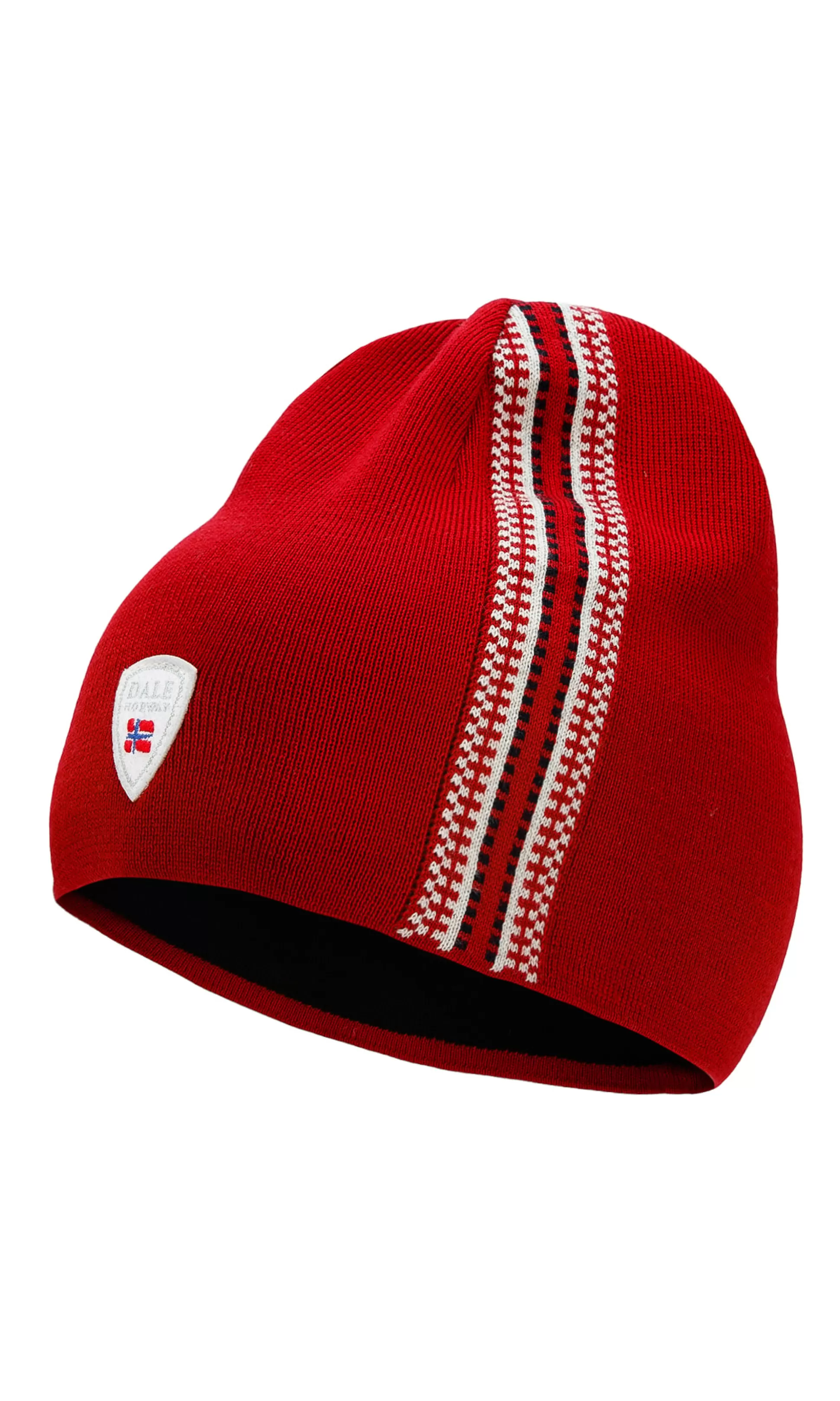 Dale of Norway Mount Olympus Unisex Merino Wool Hat Raspberry Offwhite Navy Best