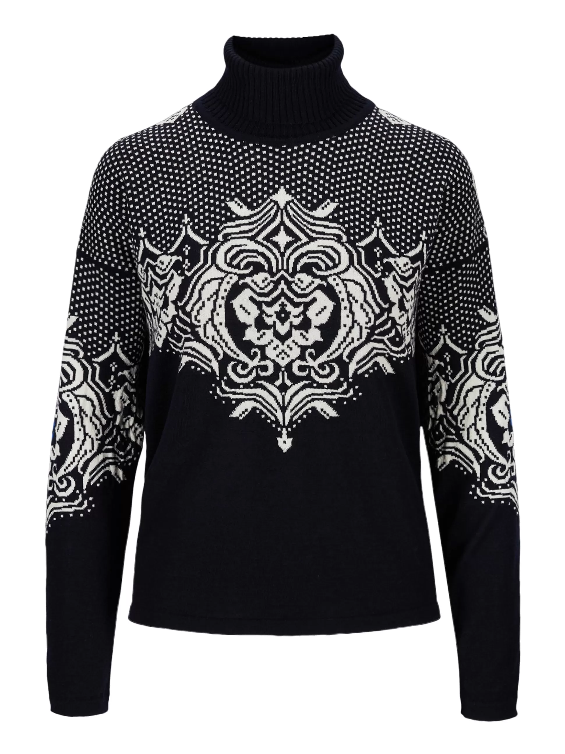 rosendal_womens_sweater_4.webp Dale of Norway Rosendal Women's Sweater Navy Offwhite Best