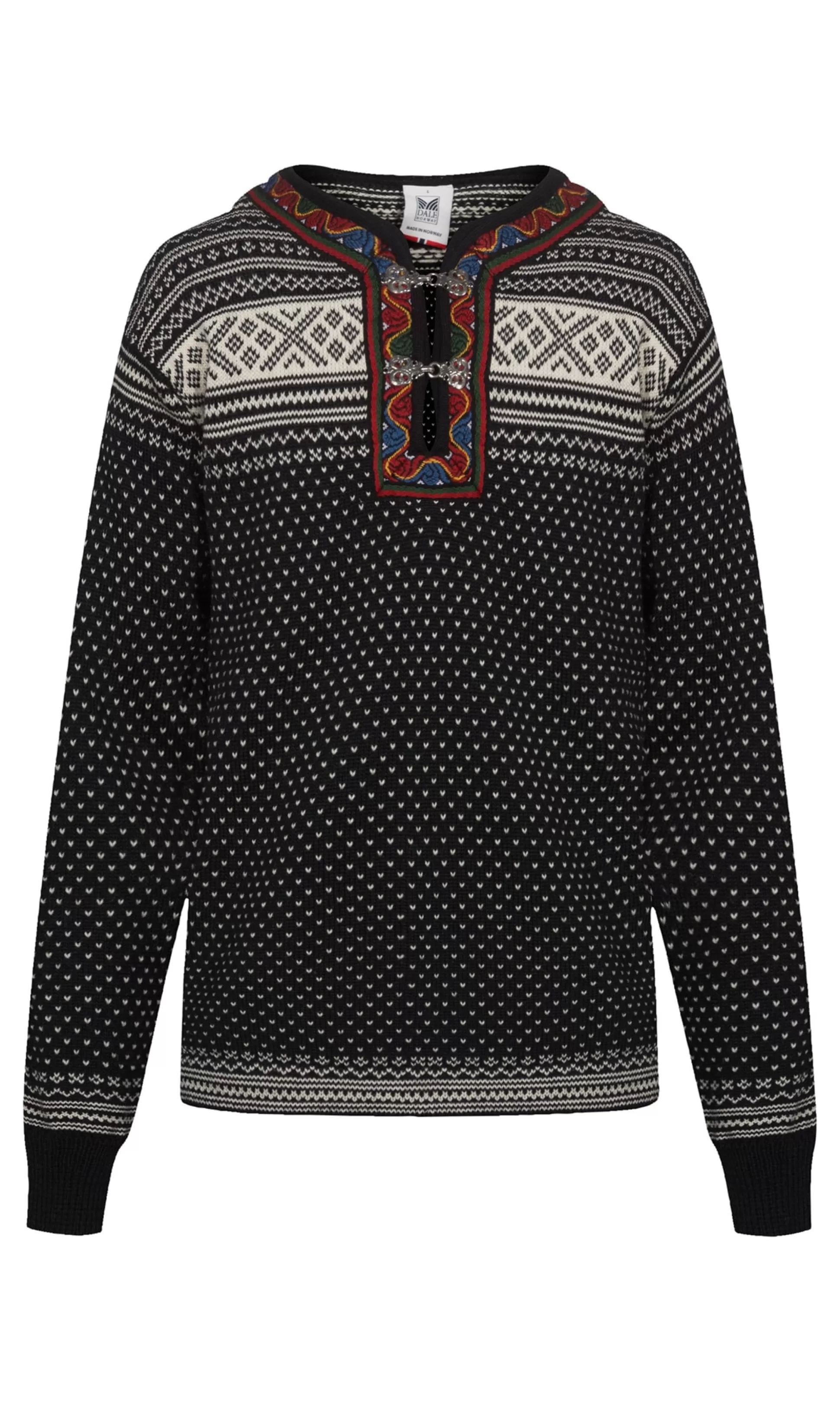 setesdal_sweater__norwegian_wool_8-1.webp Dale of Norway Setesdal Sweater - Norwegian Wool Black Offwhite Clearance