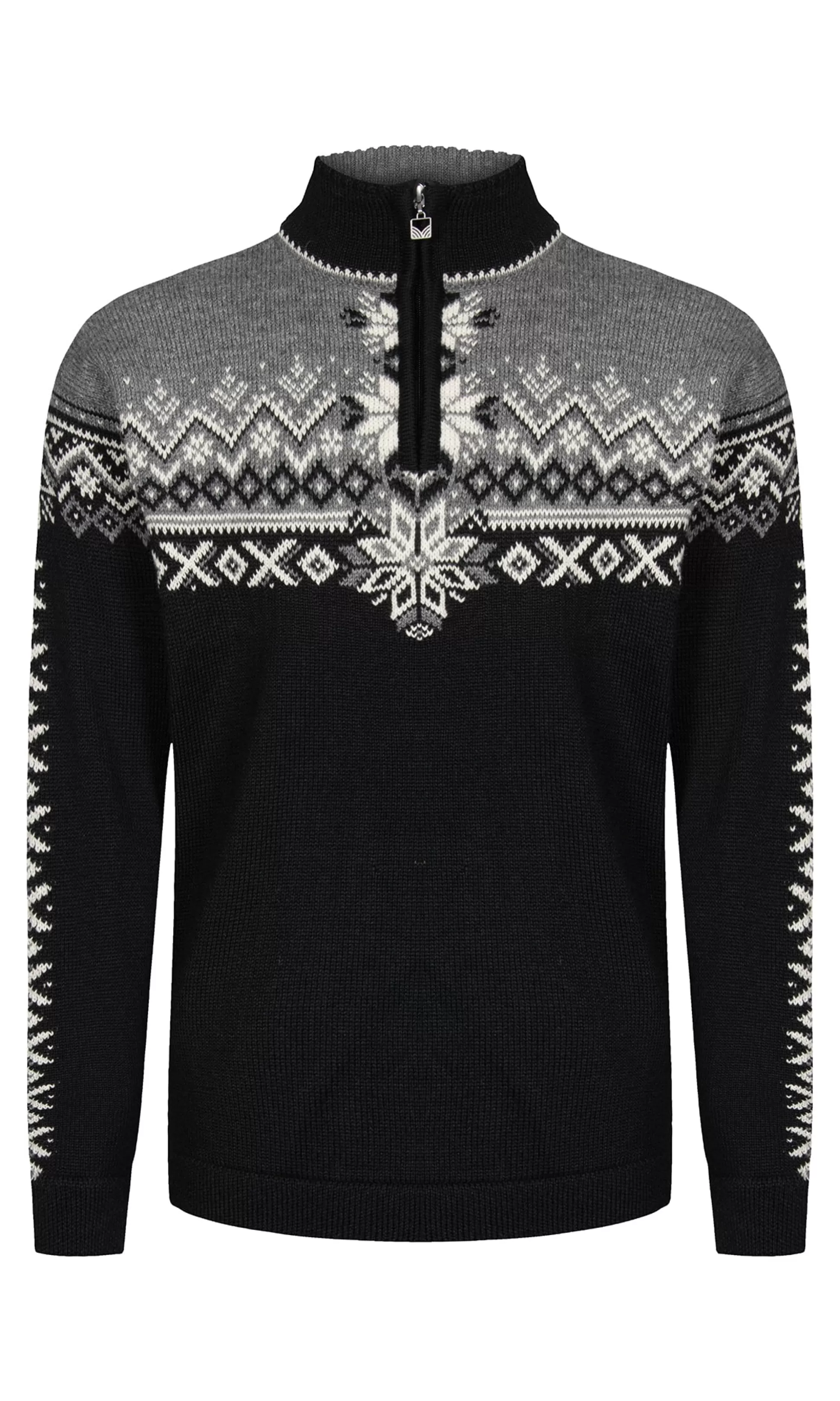 th_anniversary_mens_sweater__norwegian_wool_5-1.webp Dale of Norway 140Th Anniversary Men's Sweater - Norwegian Wool Black Smoke Offwhite Fashion