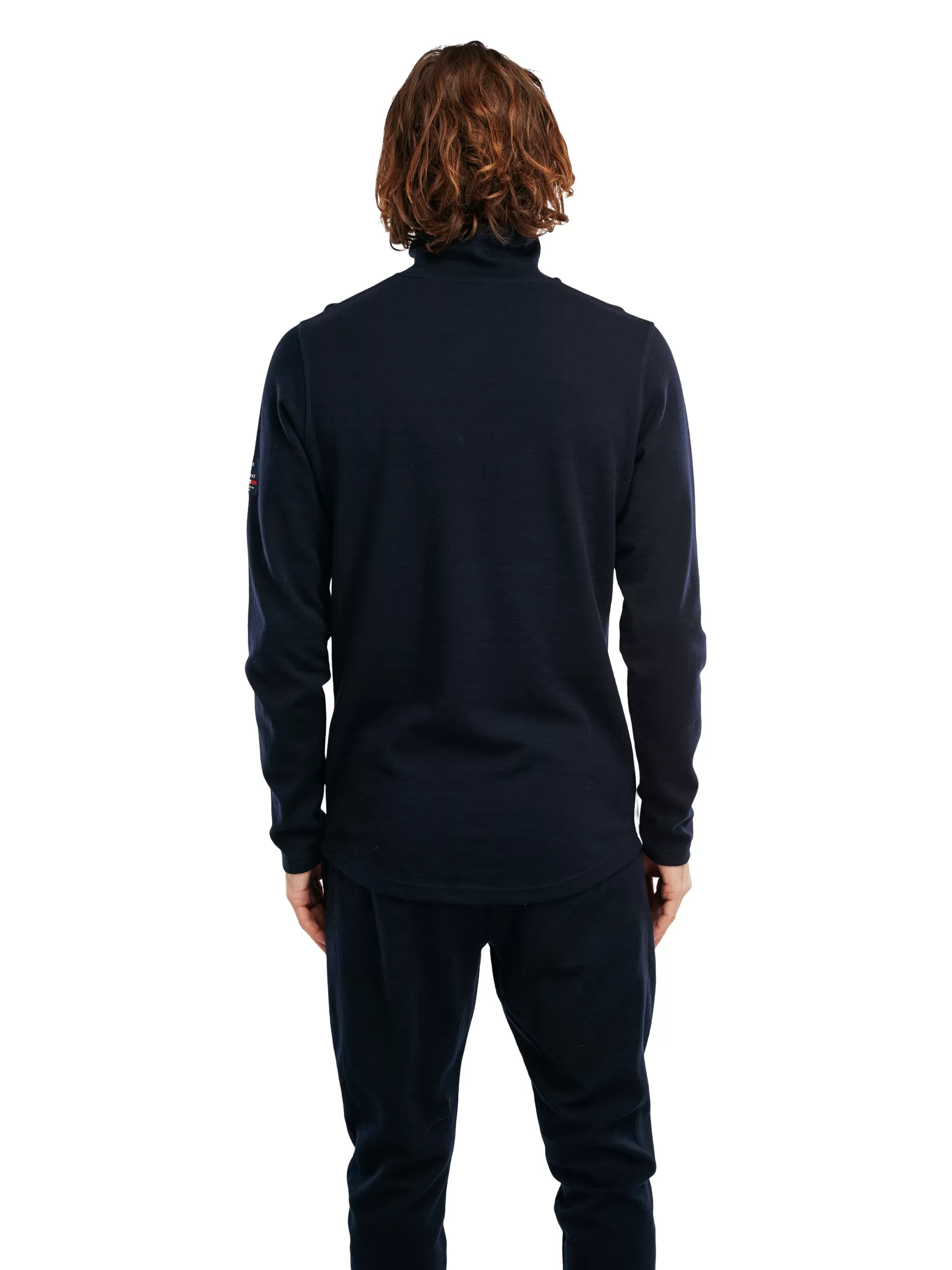 tindefjell_basic_mens_merino_wool_basic_sweater_2.webp Dale of Norway Tindefjell Basic Men's Merino Wool Basic Sweater Navy Offwhite Raspberry Sale