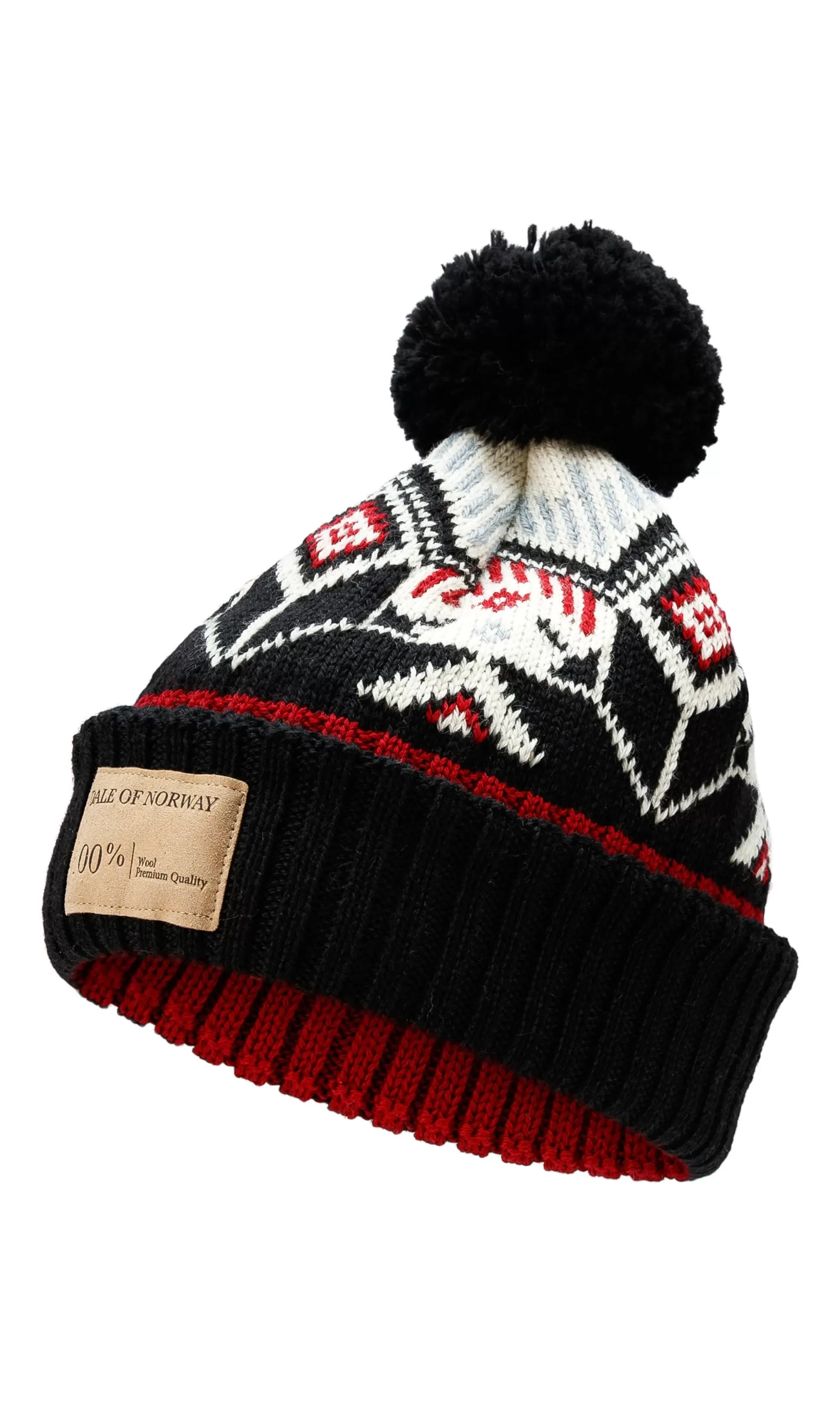 Dale of Norway Vilja Unisex Wool Hat Black Best Sale